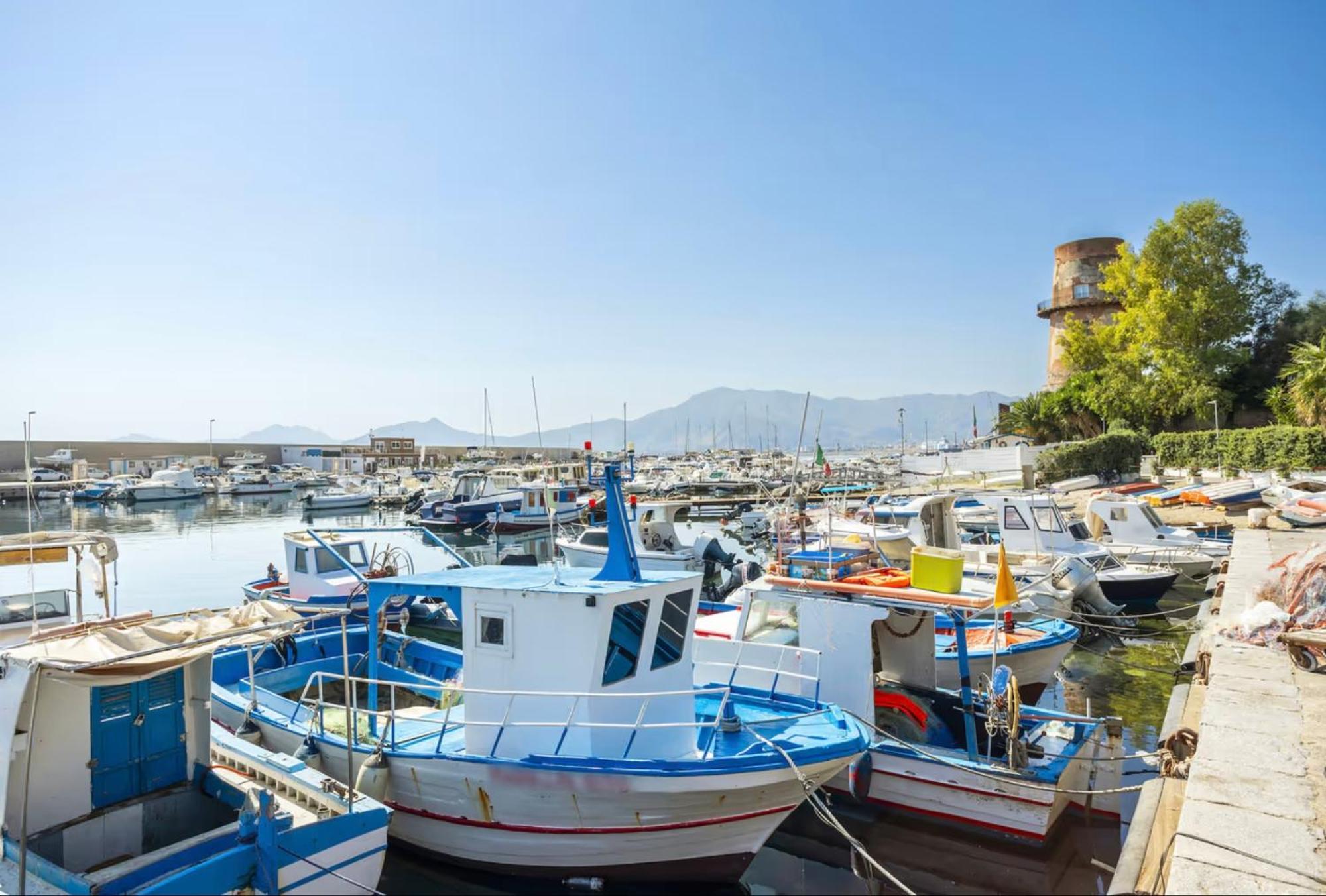شقة La Barca Sul Mare باليرمو المظهر الخارجي الصورة